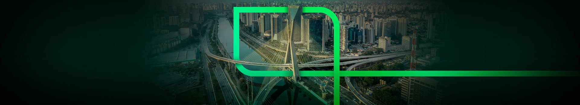 Imagem mostra a Ponte Estaiada representando São Paulo
