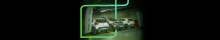 Imagem em um estacionamento fechado, três carros estão parados em vagas demarcadas. Ao lado esquerdo, lê-se numa faixa branca: 'Mobilize Beyond Automotive Share' 